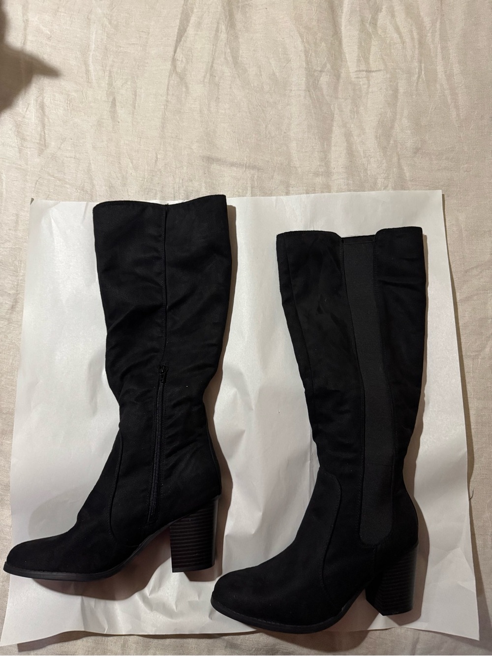 Sugar Womens Willetta  Zipper Pull On Knee-High Boots size 8 NEW - Picture 3 of 12